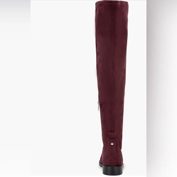 Reaction Kenneth Cole Burgundy Over-the-Knee Boots - Picture 4 of 9